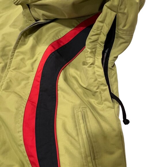 Drift Women's Snowboard Jacket, Green, M - Picture 6 of 9